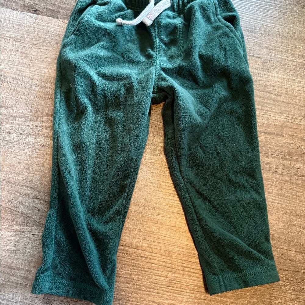 Carter's Green Sweatpants Relaxed Fit Joggers